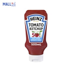 호주 하인즈 Heinz 50% 로우 슈가 앤 솔트 토마토 케첩 500ml 저당 저나트륨