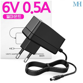 명호전자 6V 어댑터 DC 6V 500mA 0.5A 1A 2A 3A 아답터