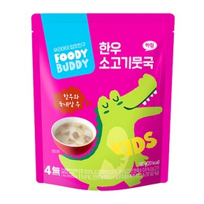 푸디버디 한우 소고기뭇국, 180g, 3개