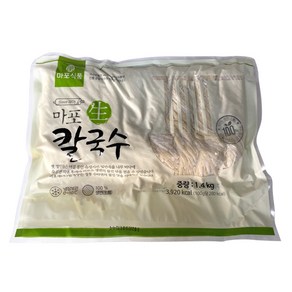 마포식품 생 칼국수 (7인분 소분형 7묶음) 1.4kg 당일생산 생면 칼국수면 면사리, 1개