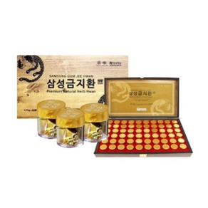 삼성제약 삼성금지환 (나무 상자) + 고급쇼핑백증정, 60개, 3.75mg