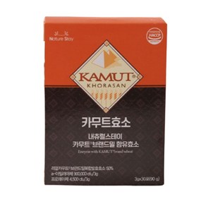 내츄럴스테이 카무트효소 30포 x 1박스, 90g, 1개