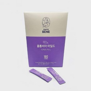 카페베네 마노 콜롬비아 마일드 0.9g 180T, 900mg, 1박스, 180개입