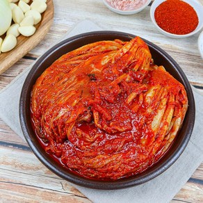 [삼시세끼]전통 전라도식 국내산 농산물100% 보쌈김치1kg, 1kg, 1개