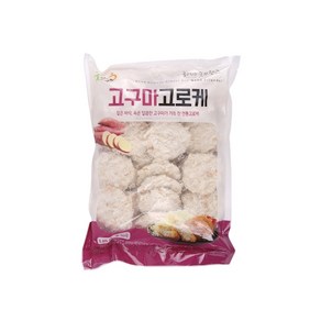 굿프랜즈 고구마 고로케 1.05kg, 1개