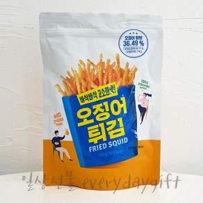 크피스피 후라이드 오징어튀김 130g 노브랜드 안주 간식 진미채, 3개, 3개