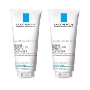 La Roche-Posay 라로슈포제 하이드레이팅 젠틀 클렌저 200ml 2팩, 2개