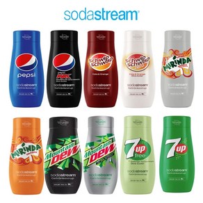 소다스트림 sodasteam 탄산수 시럽 펩시, 440ml, 1개