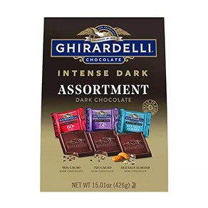 Ghirardelli Chocolate Intense Dark Chocolate Variety 15 oz 기라델리 초콜릿 인텐스 다크 초콜릿 버라이어티 15온스