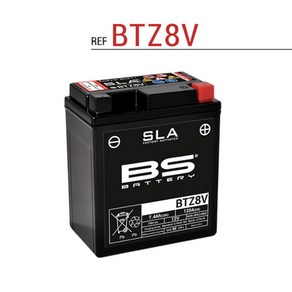 혼다 벤리110 BS 배터리 BTZ8V 7.4Ah 암페어 (YTZ8V 대응), 1개