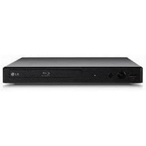 LG BP350 Bluay Disc DVD Playe Full HD 1080p Upscaling with Steaming Sevices Builtin WiFi HDMI Ou, New