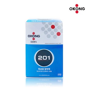 오공 OKONG 본드 201 800g 1BOX (20EA) 목공용접착제 목공본드 접착제