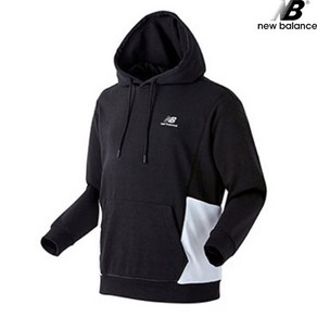 뉴발란스 NBN0A13013-BK 컬러블럭 URBAN FIT 뉴발 공용 후드티 긴팔티