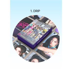 [슈어마켓] 베이비몬스터 포카 포토카드, 01. DRIP