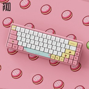 사오파오 XDA 마카롱 키캡 PBT 5면 염료승화 (135키)