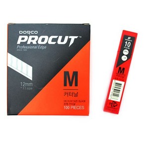 도루코 PROCUT M 커터날 중 (100매입)