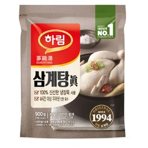 하림-삼계탕 진 900g /실온보관, 3개