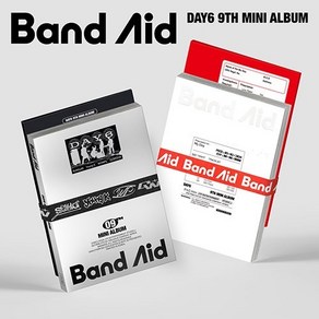 데이식스 앨범 (DAY6) - 미니9집 (Band Aid) 녹아내려요 음반, BAND AID ve. (레드)