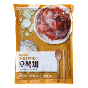 또밥찬 아삭 꼬들 오복채 1kg 오복채절임 오복지 반찬단지, 1개