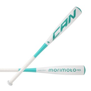 모리모토 유소년 알로이배트 아이캔 야구 알루미늄 화이트/민트, 1개