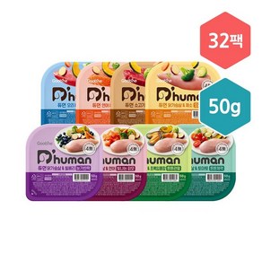 듀먼굽네 [듀먼] 자연화식 50g 32팩 골라담기, 32개