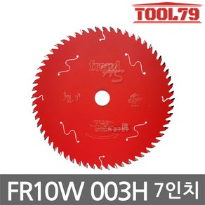 FREUD 프레우드 FR10W003H 원형톱날 182mm 60날 목재 원목절단용, 1개