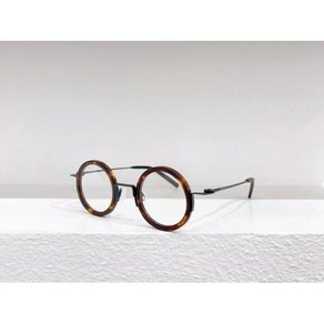 티타늄안경테 Theo Belight Optical 벨기에 티타늄 안경 아세테이트 라운드 스펙타클 프레임 남녀공용