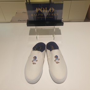 폴로(POLO) CARLEE BEAR MULE 뮬 스니커즈 RFS11498OA-W (크림)