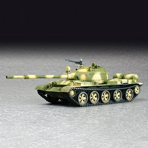 트럼페터 러시아 T-62 주력 전차 1972년형 탱크 밀리터리 프라모델 1:72, 1개