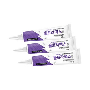 지쎈 울트라맥스겔 120g (40g씩 개별포장) 강력한 식독제 퇴치제 바퀴벌레약 바퀴약 치사율 95% 24시간이내 박멸