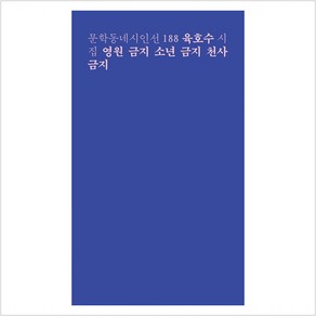 영원 금지 소년 금지 천사 금지, 육호수 저, 문학동네