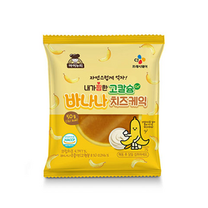 아이누리 내가 찜한 고칼슘 바나나치즈케익, 30개, 50g