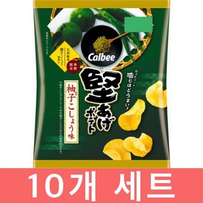 카루비 카타아게 포테토 유자후추맛, 10개, 60g