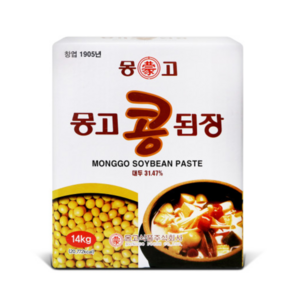 몽고 콩 된장 14kg [원산지:국산], 1개