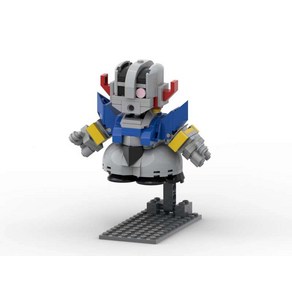 기동전사 건담 SD RX-78-2 유니콘 뉴건담 조립 호환 빌딩 블록, 1개, D_지옹