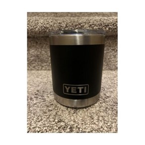 예티 텀블러 Yeti Ramble Lowball 단열 스테인리스 스틸 wMagslide 블랙 228299