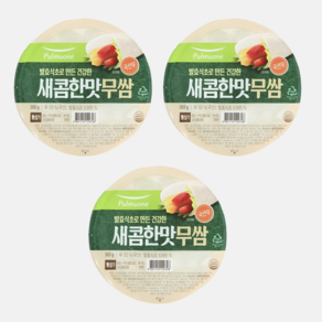 풀무원 쌈무 무쌈 무절임 새콤달콤 아삭아삭 300g X 3개