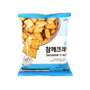 신흥 발효참깨크래커 80g*20봉지[1박스], 80g, 20개