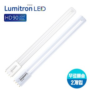 루미트론 LED 19W 27W (형광등교체 FPL32W36W/45W55W 대체) X 2개, LED 27W(FPL45W/55W대체), 백색