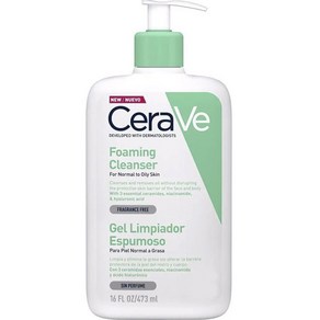 CeaVe 세라비 포밍 페이셜 클렌저 지성 피부용, 473ml, 1개