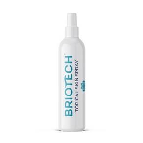 BRIOTECH Pue Hypochloous Acid Spay Multi Pupose Topical Body & Facial Mist Eyelid Cleanse Su, 8 Fl Oz (Pack of 1)