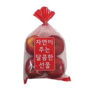 굿초이스 과일 공용 봉투 (빨강)(25X39) -(100장)