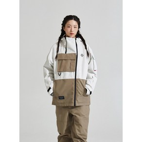 MR 25 JACKET 03 SEPIA 모이라 보드복 자켓 상의 커플 공용 여성 남성 스노우보드복