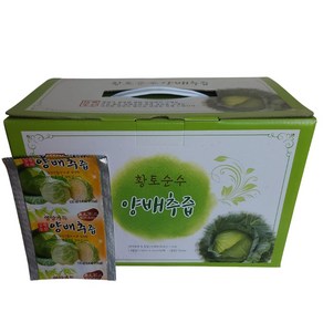 듬뿍농원 겉잎까지 찐하게 달인 무안 양배추즙, 100ml, 50개