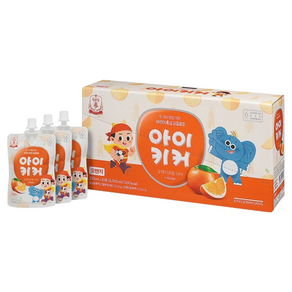 정관장 아이키커 오렌지 100ml 오렌지홍삼 10팩x2개 20팩, 2박스