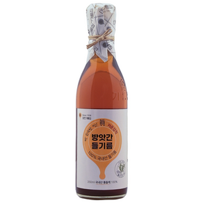 60년전통 대전기름집 100% 국산 들기름 350ml 고소한 들기름, 1개