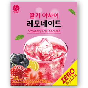 우리차 딸기 아사이 레모네이드, 5g, 50개입, 1개