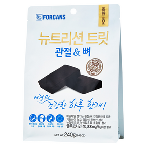 포켄스 강아지 뉴트리션 트릿 영양제, 뼈/관절강화, 2개