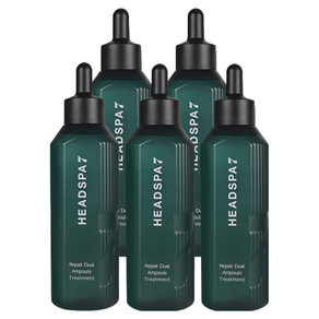 헤드스파7 탈모완화 영양 트리트먼트 시즌4 리페어 듀얼앰플, 5개, 230ml