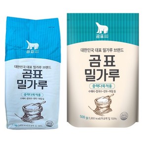 곰표 밀가루 중력다목적용, 1.5kg, 7개